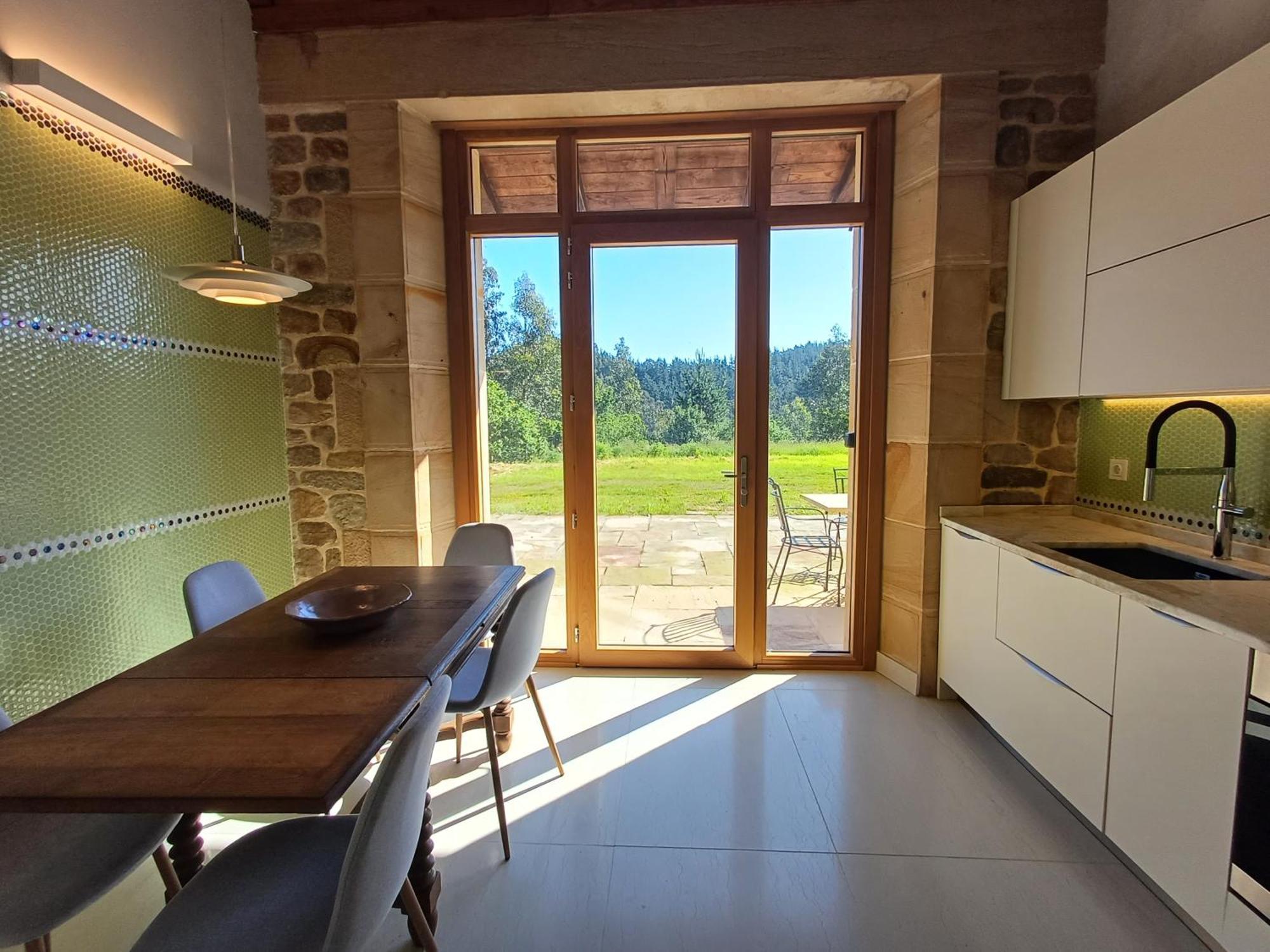 Amplio Apartamento Con Jardin En Villa Haritza Con Vistas Al Mar Ea Exterior foto